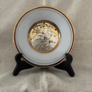 The Art of Chokin Small Display Plate - Made in Japan